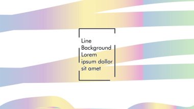 Soyut dalga arka plan gradyan ile