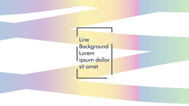 Soyut dalga arka plan gradyan ile