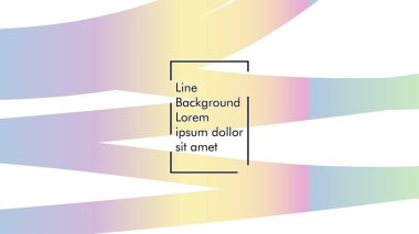 Soyut dalga arka plan gradyan ile