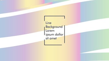 Soyut dalga arka plan gradyan ile