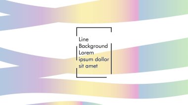 Soyut dalga arka plan gradyan ile