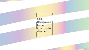 Soyut dalga arka plan gradyan ile