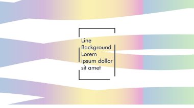 Soyut dalga arka plan gradyan ile