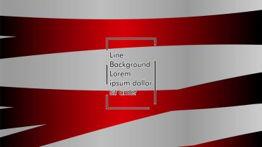 Dalgalı arka plan, kırmızı renk ve gri arka plan