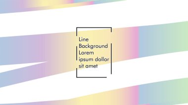 Soyut dalga arka plan gradyan ile