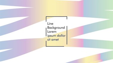 Soyut dalga arka plan gradyan ile