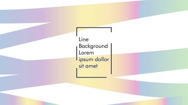 Soyut dalga arka plan gradyan ile