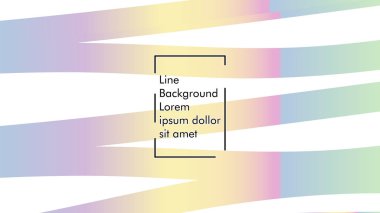 Soyut dalga arka plan gradyan ile