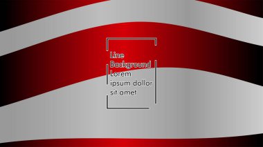 Dalgalı arka plan, kırmızı renk ve gri arka plan