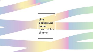 Soyut dalga arka plan gradyan ile