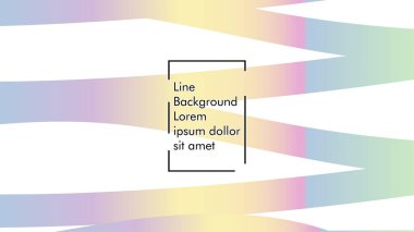 Soyut dalga arka plan gradyan ile