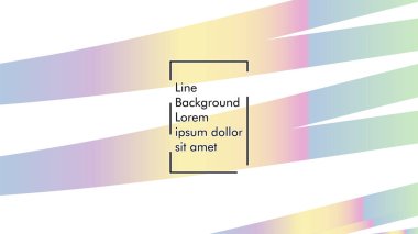 Soyut dalga arka plan gradyan ile