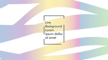 Soyut dalga arka plan gradyan ile