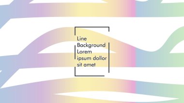 Soyut dalga arka plan gradyan ile