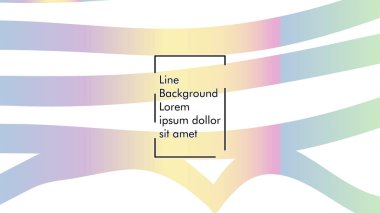 Soyut dalga arka plan gradyan ile