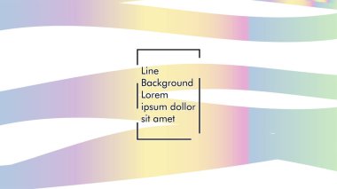 Soyut dalga arka plan gradyan ile