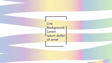 Soyut dalga arka plan gradyan ile