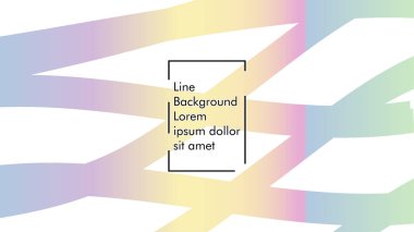 Soyut dalga arka plan gradyan ile