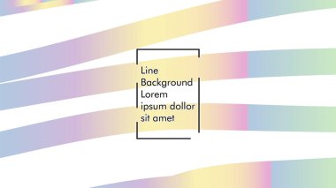 Soyut dalga arka plan gradyan ile