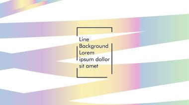 Soyut dalga arka plan gradyan ile