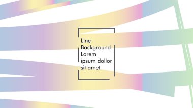 Soyut dalga arka plan gradyan ile