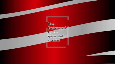 Dalgalı arka plan, kırmızı renk ve gri arka plan