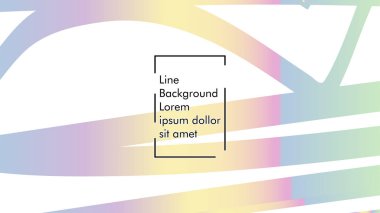 Soyut dalga arka plan gradyan ile