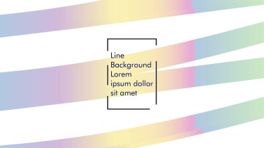 Soyut dalga arka plan gradyan ile