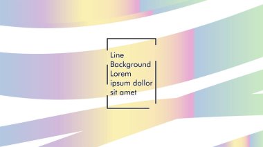 Soyut dalga arka plan gradyan ile