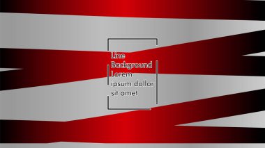 Dalgalı arka plan, kırmızı renk ve gri arka plan