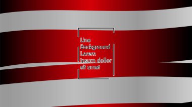 Dalgalı arka plan, kırmızı renk ve gri arka plan