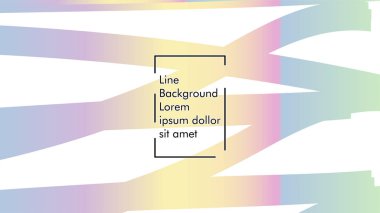 Soyut dalga arka plan gradyan ile