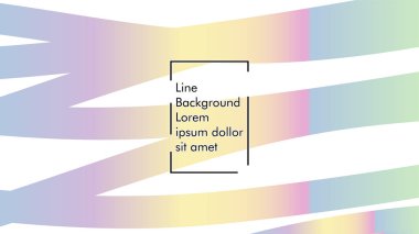 Soyut dalga arka plan gradyan ile