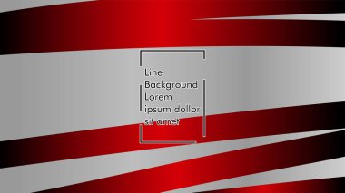 Dalgalı arka plan, kırmızı renk ve gri arka plan