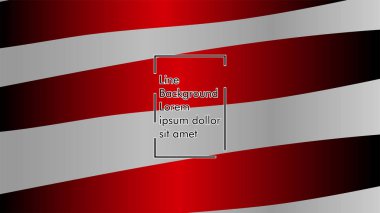 Dalgalı arka plan, kırmızı renk ve gri arka plan