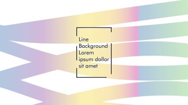 Soyut dalga arka plan gradyan ile