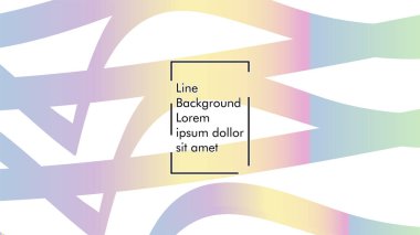 Soyut dalga arka plan gradyan ile