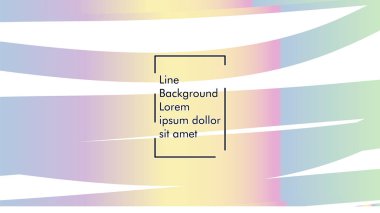 Soyut dalga arka plan gradyan ile