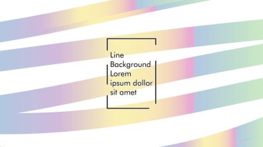 Soyut dalga arka plan gradyan ile