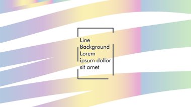 Soyut dalga arka plan gradyan ile