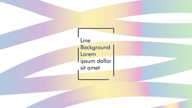 Soyut dalga arka plan gradyan ile