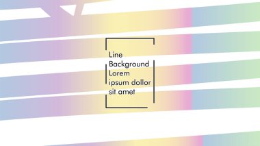 Soyut dalga arka plan gradyan ile