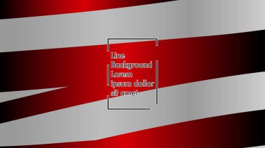 Dalgalı arka plan, kırmızı renk ve gri arka plan