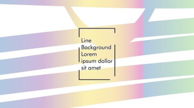 Soyut dalga arka plan gradyan ile