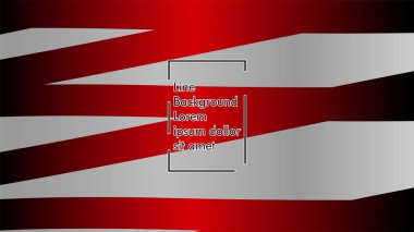 Dalgalı arka plan, kırmızı renk ve gri arka plan