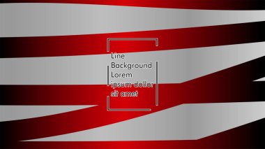 Dalgalı arka plan, kırmızı renk ve gri arka plan