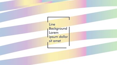 Soyut dalga arka plan gradyan ile