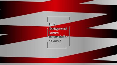 Dalgalı arka plan, kırmızı renk ve gri arka plan