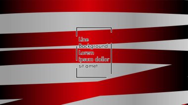 Dalgalı arka plan, kırmızı renk ve gri arka plan