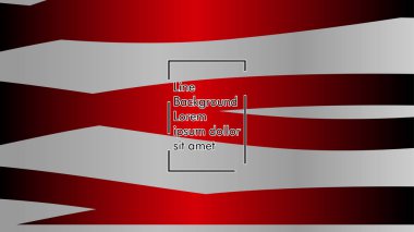 Dalgalı arka plan, kırmızı renk ve gri arka plan